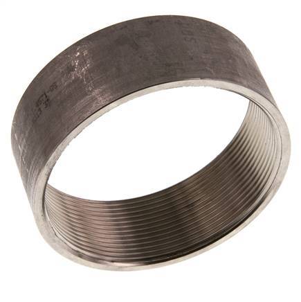 Rp 3'' x 95mm Edelstahl-Schweißmuffe 40 Bar DIN 2986 - 34mm