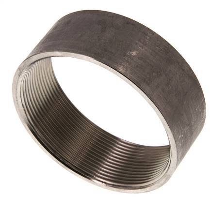 Rp 3'' x 95mm Edelstahl-Schweißmuffe 40 Bar DIN 2986 - 34mm