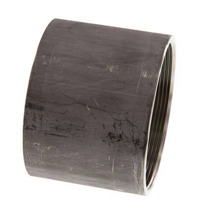 Rp 3'' x 95mm Edelstahl-Schweißmuffe 40 Stange DIN 2986 - 71mm