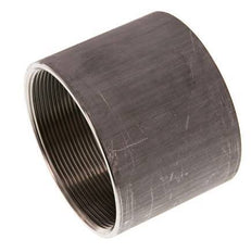 Rp 3'' x 95mm Edelstahl-Schweißmuffe 40 Stange DIN 2986 - 71mm