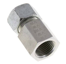 G 1/2'' x 15L Verzinkter Stahl Gerade Schneidring 315 Bar DIN 2353