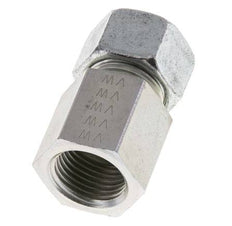 G 1/2'' x 15L Verzinkter Stahl Gerade Schneidring 315 Bar DIN 2353