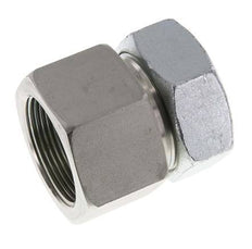 G 1 1/2'' x 42L Verzinkter Stahl Gerade Schneidring 160 Bar DIN 2353