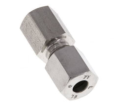 G 1/8'' x 6L Edelstahl gerade Schneidring 315 Bar DIN 2353