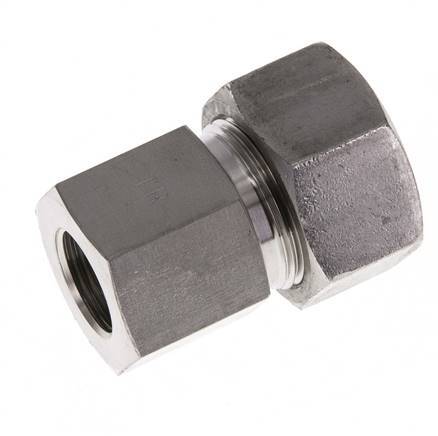 G 3/8'' x 18L Edelstahl gerade Schneidring 315 Bar DIN 2353