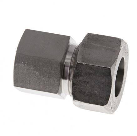 G 3/8'' x 18L Edelstahl gerade Schneidring 315 Bar DIN 2353