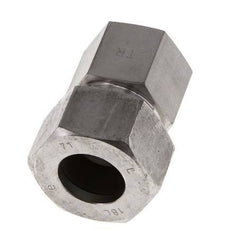 G 3/8'' x 18L Edelstahl gerade Schneidring 315 Bar DIN 2353