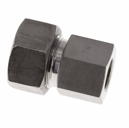 G 3/8'' x 18L Edelstahl gerade Schneidring 315 Bar DIN 2353