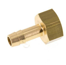 G 3/8'' x 8mm Brass Hose barb 16 Bar [2 Pieces]