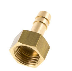 G 3/8'' x 8mm Brass Hose barb 16 Bar [2 Pieces]