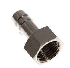 G 3/8'' x 9mm Nickel plated Brass Hose barb 16 Bar [2 Pieces]