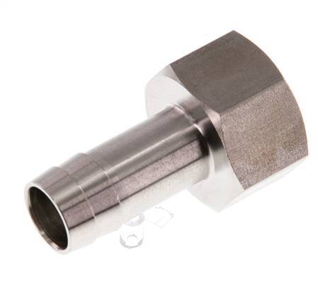 G 1/2'' x 13mm Edelstahl Schlauchtülle 40 Bar