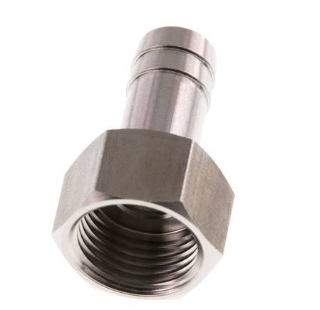 G 1/2'' x 13mm Edelstahl Schlauchtülle 40 Bar