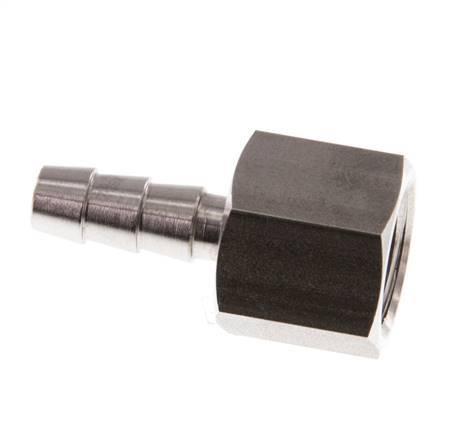 G 1/4'' x 6mm Edelstahl Schlauchtülle 40 Bar