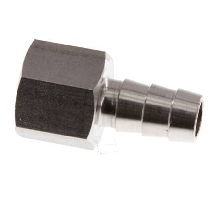 G 1/4'' x 9mm Stainless steel Hose barb 40 Bar