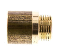 G 1/2'' F/M Messing-Verlängerung DIN 3523 - 25 mm [2 Stück]