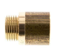G 1/2'' F/M Messing-Verlängerung DIN 3523 - 25 mm [2 Stück]