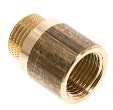 G 1/2'' F/M Messing-Verlängerung DIN 3523 - 25 mm [2 Stück]