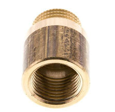 G 1/2'' F/M Messing-Verlängerung DIN 3523 - 25 mm [2 Stück]