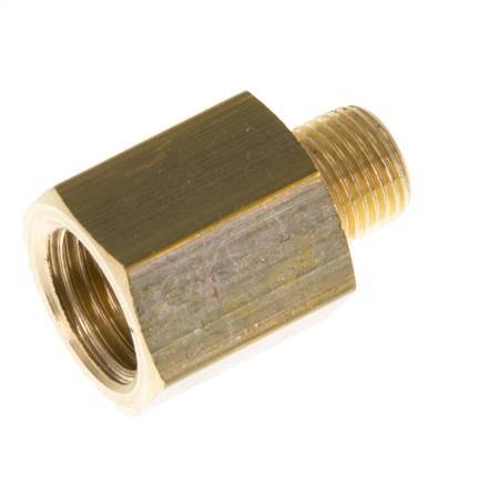 G 1/4'' x G 1/8'' F/M Brass Reducing Ring 16 Bar [5 Pieces]