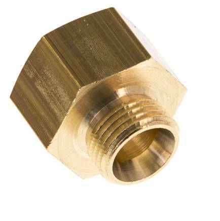 G 3/4'' x G 1/2'' F/M Brass Reducing Ring 16 Bar