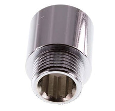 G 1/2'' F/M Messing verchromt Verlängerung DIN 3523 - 25 mm