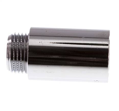 G 1/2'' F/M Messing verchromt Verlängerung DIN 3523 - 40 mm