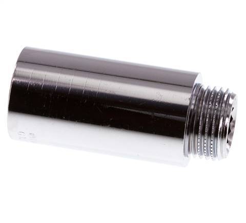 G 1/2'' F/M Messing verchromt Verlängerung DIN 3523 - 50 mm