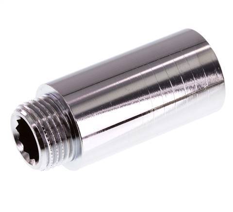 G 1/2'' F/M Messing verchromt Verlängerung DIN 3523 - 50 mm