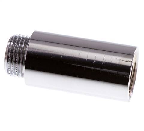 G 1/2'' F/M Messing verchromt Verlängerung DIN 3523 - 50 mm