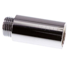 G 1/2'' F/M Messing verchromt Verlängerung DIN 3523 - 50 mm