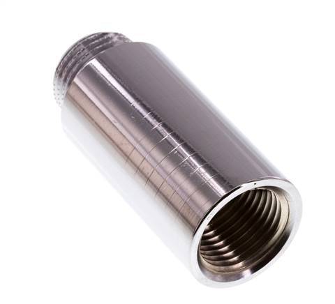 G 1/2'' F/M Messing verchromt Verlängerung DIN 3523 - 50 mm