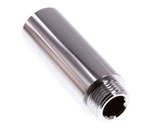 G 1/2'' F/M Messing verchromt Verlängerung DIN 3523 - 65 mm