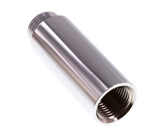 G 1/2'' F/M Messing verchromt Verlängerung DIN 3523 - 65 mm