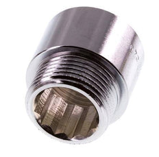 G 3/4'' F/M Messing verchromt Verlängerung DIN 3523 - 20 mm