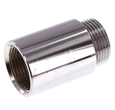 G 3/4'' F/M Verchromtes Messing Verlängerung DIN 3523 - 40 mm