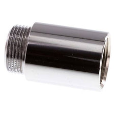 G 3/4'' F/M Verchromtes Messing Verlängerung DIN 3523 - 40 mm