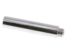 G 3/8'' F/M Messing verchromt Verlängerung DIN 3523 - 100 mm