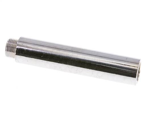 G 3/8'' F/M Messing verchromt Verlängerung DIN 3523 - 100 mm