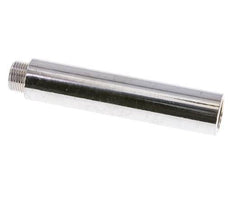 G 3/8'' F/M Messing verchromt Verlängerung DIN 3523 - 100 mm