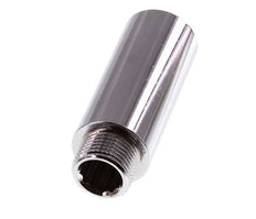 G 3/8'' F/M Messing verchromt Verlängerung DIN 3523 - 50 mm
