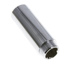 G 1'' F/M Messing verchromt Verlängerung DIN 3523 - 100 mm