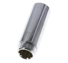 G 1'' F/M Messing verchromt Verlängerung DIN 3523 - 100 mm