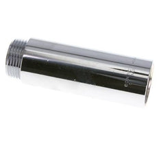 G 1'' F/M Messing verchromt Verlängerung DIN 3523 - 100 mm