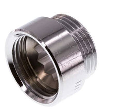 G 1'' F/M Verchromtes Messing Verlängerung DIN 3523 - 15 mm