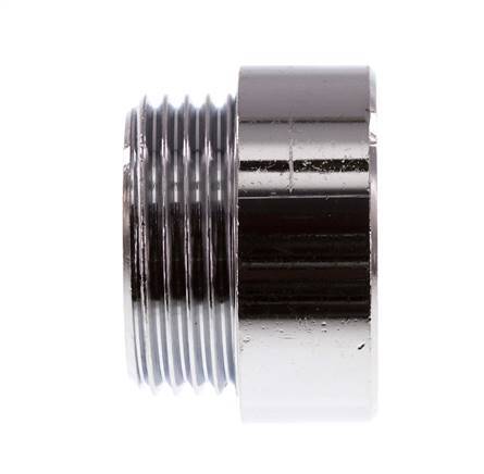 G 1'' F/M Verchromtes Messing Verlängerung DIN 3523 - 15 mm