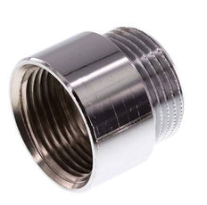 G 1'' F/M Verchromtes Messing Verlängerung DIN 3523 - 20 mm