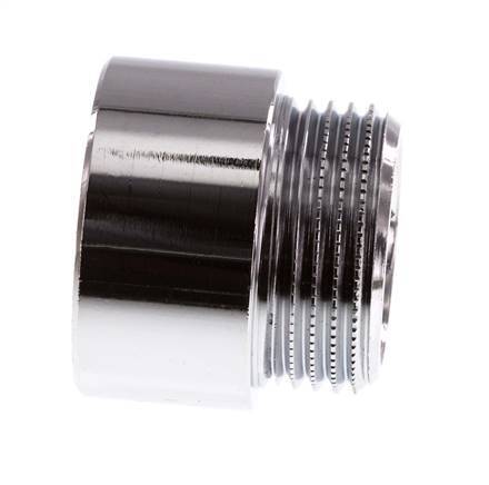 G 1'' F/M Verchromtes Messing Verlängerung DIN 3523 - 20 mm