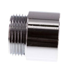 G 1'' F/M Verchromtes Messing Verlängerung DIN 3523 - 25 mm