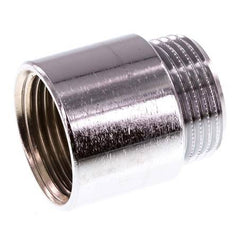 G 1'' F/M Verchromtes Messing Verlängerung DIN 3523 - 30 mm